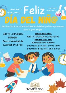 ¡Celebra el Día del Niño en Tomelloso este fin de semana y únete a la diversión!