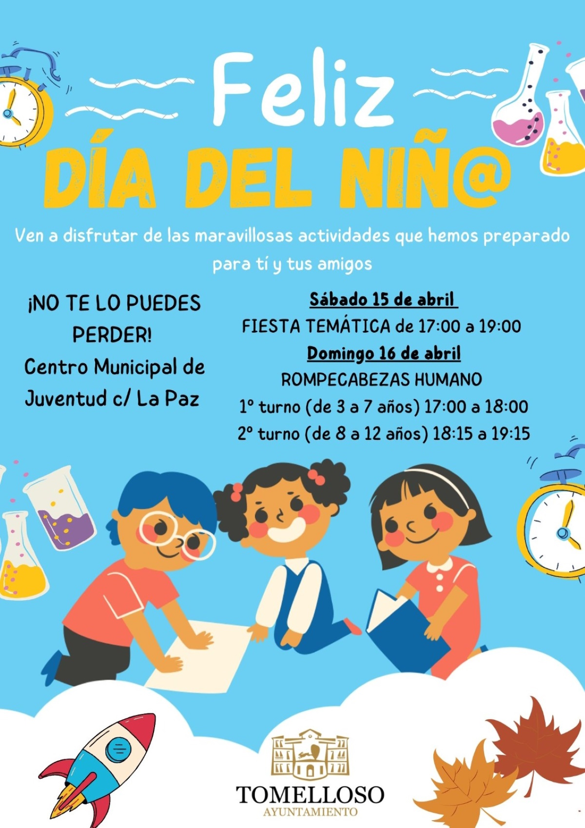 ¡Celebra el Día del Niño en Tomelloso este fin de semana y únete a la diversión!