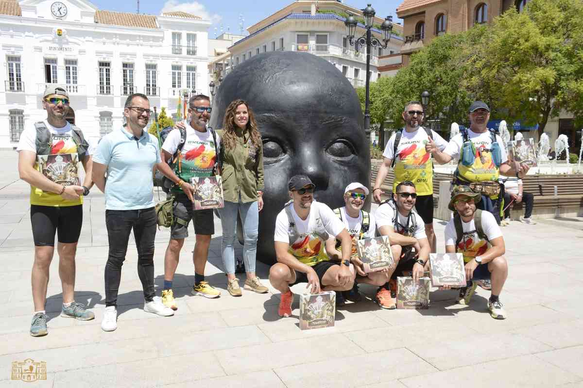 El Reto de Víctor Henares para recaudar fondos en la lucha contra el cáncer llega a Tomelloso