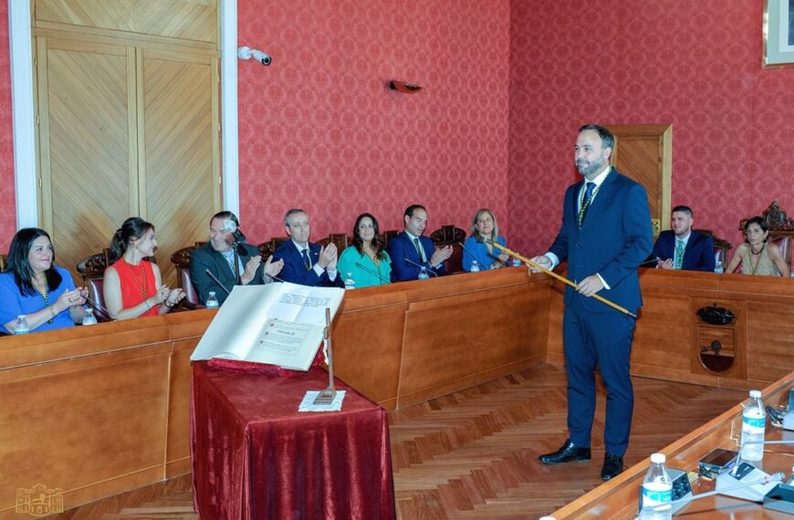 Después de su investidura, Javier Navarro afirma que su convicción en un Tomelloso mucho más llevó a convertirse en alcalde.