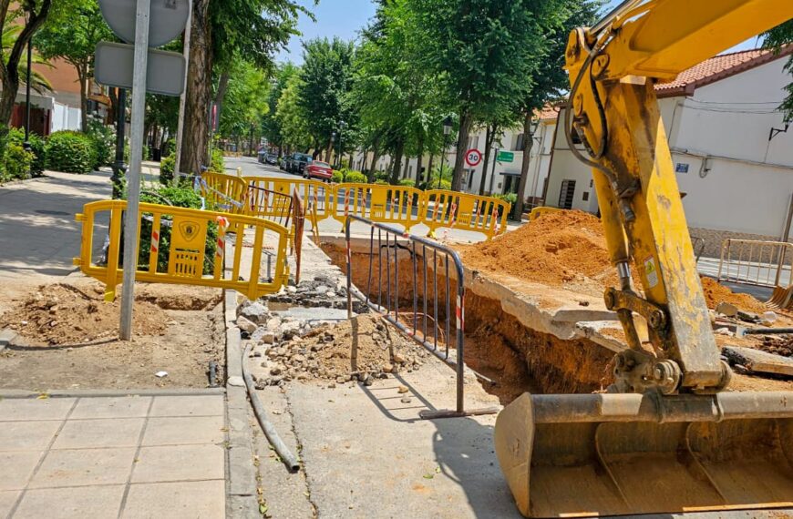 La Avenida D. Antonio Huertas de Tomelloso reabrirá al tráfico en las próximas horas