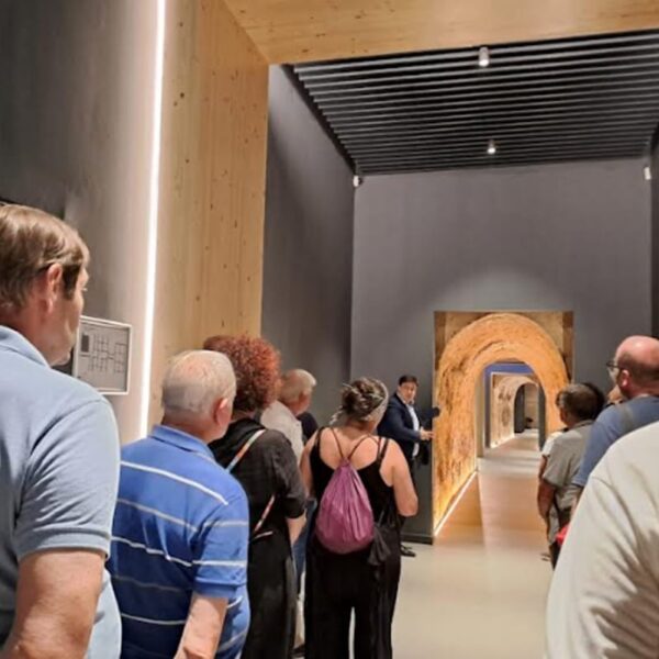 Visita de La Rioja Suroriental, grupo de acción local, a Tomelloso, reconocido como el «mejor municipio enoturístico»