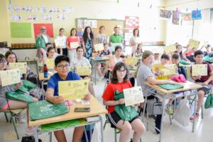 Alumnos del CEIP Virgen de las Viñas de Tomelloso obtuvieron el Premio local y fueron finalistas provinciales en el II concurso «Pausas Saludables» de la AECC.