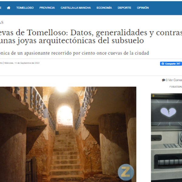 Fallado el Certamen Artículo Periodístico “Juan Torres Grueso”: el ganador es Francisco Navarro con un artículo sobre las cuevas de Tomelloso