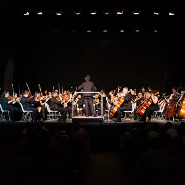Concierto de la Orquesta CLM Sinfónica en Torralba de Calatrava con la presencia del presidente de la Diputación de Ciudad Real