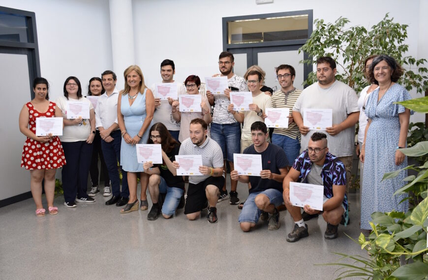 14 personas con discapacidad de Tomelloso participaron en el cierre del módulo formativo «Habilidades para el empleo».