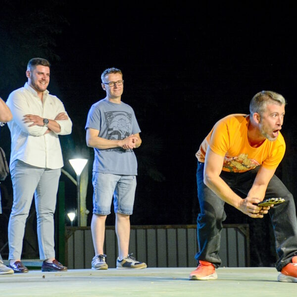 Mario Mechón ganador del primer premio del XIII Concurso de Monólogos de Humor “En Tomelloso, todos contamos”