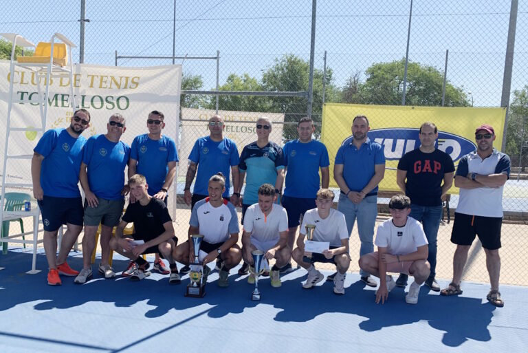 Final del VI Trofeo de Tenis Vulco celebrada en la Ciudad Deportiva de Tomelloso, tuvo lugar ayer