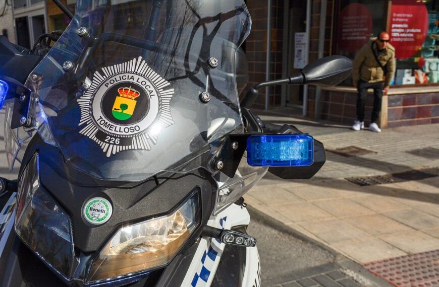 Detenido individuo en Tomelloso después de amenazar con un cuchillo a peatones y agredir a un agente de policía