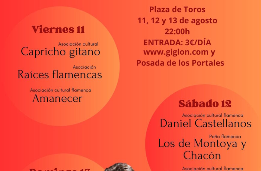 III Muestra Local de Flamenco en la Plaza de Toros de Tomelloso del 11 al 13 de agosto con entradas a 3 euros