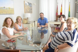 Reunión entre el alcalde de Tomelloso y la Coordinadora por la Sanidad Pública de la Comarca