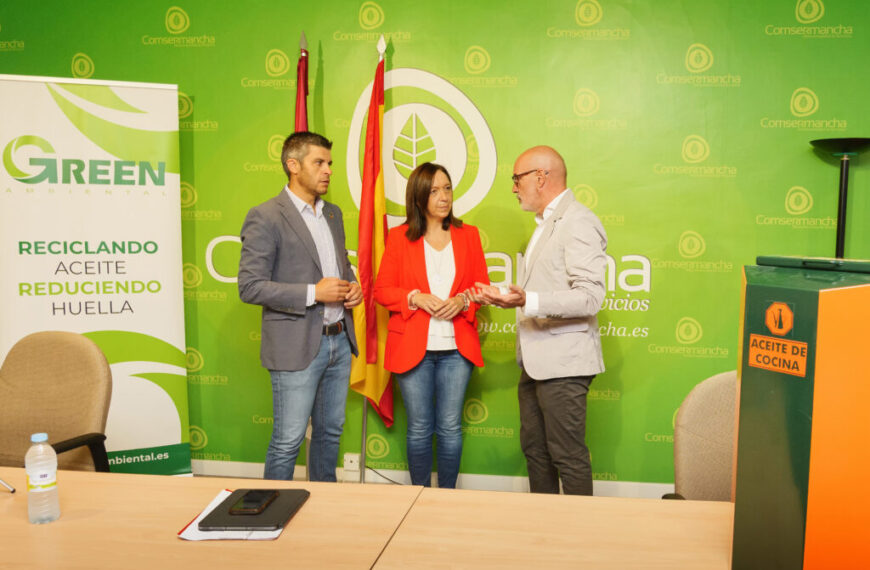 Comsermancha instalará 166 contenedores para el reciclaje de aceite usado.