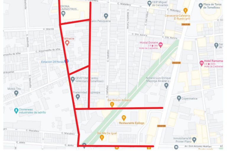 Interrupción del suministro de agua mañana 5 de septiembre en Tomelloso de 09:00 a 19:00 horas
