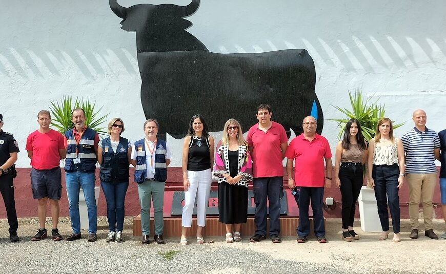 El Gobierno de Castilla-La Mancha participa en el plan de emergencias realizado en la planta de Destilerías Osborne de Tomelloso