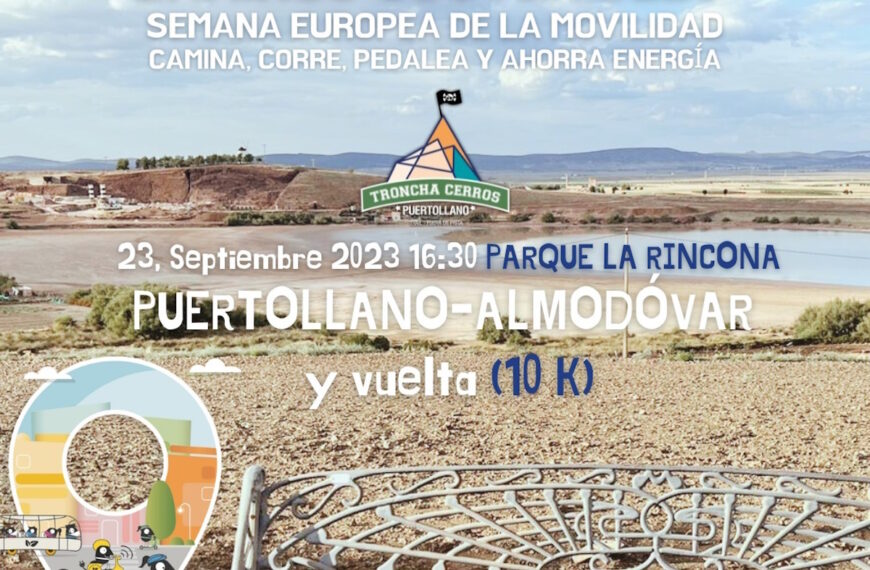 Ruta reivindicativa Puertollano-Almodóvar del Campo: Semana Europea de la Movilidad.