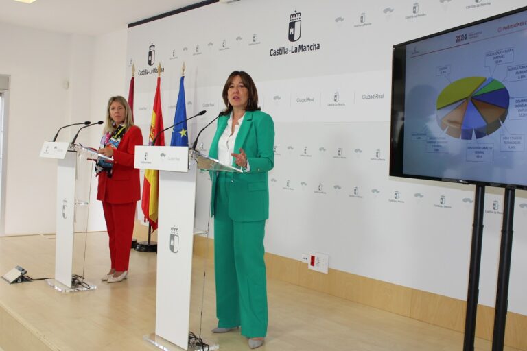 El Gobierno de García-Page impulsa las inversiones en Ciudad Real con una cantidad histórica de 155,4 millones de euros.