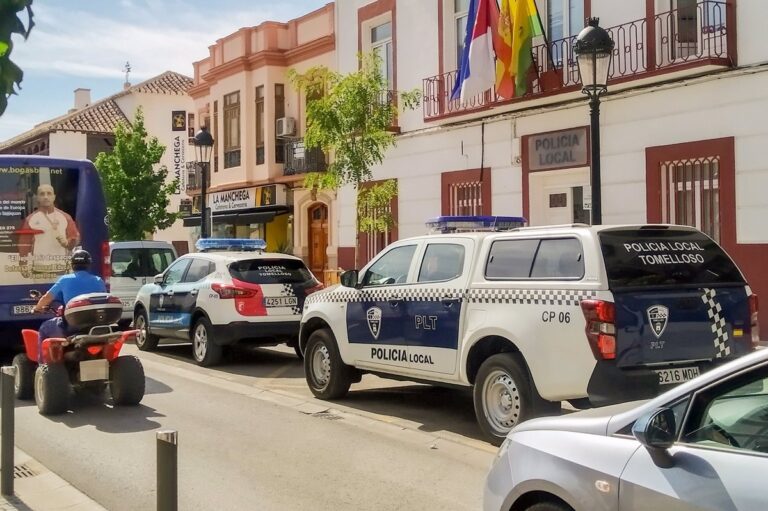 Arrestado individuo que amenazó a una mujer con un cuchillo en Tomelloso y fue perseguido por la Policía Local