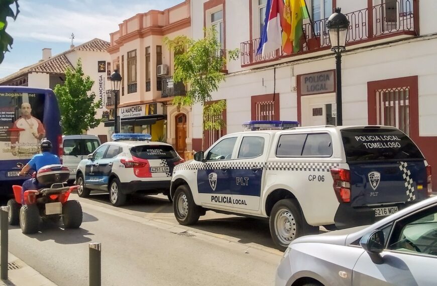 Arrestado individuo que amenazó a una mujer con un cuchillo en Tomelloso y fue perseguido por la Policía Local