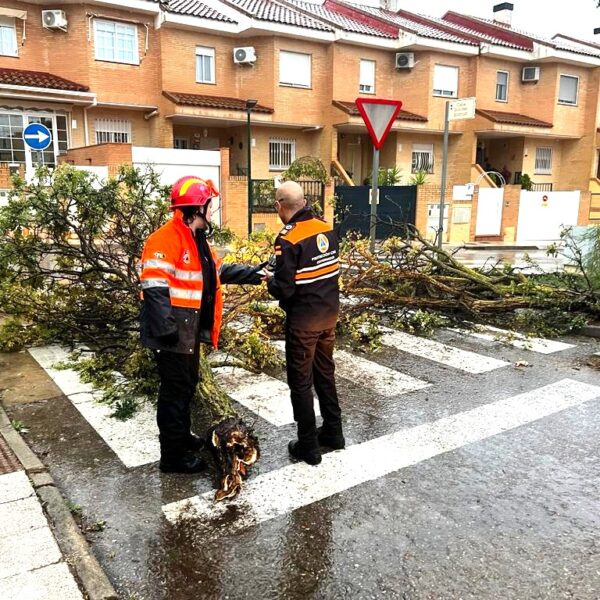 Protección Civil despliega amplia operación durante la tormenta el jueves