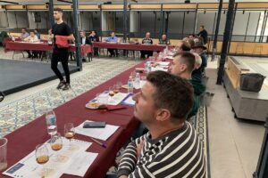Ganador del VI Concurso Nacional de Catadire de Brandy en ‘Tomelloso Sabor’: Valentín Sáez Hernández, galardonado con 500 euros.