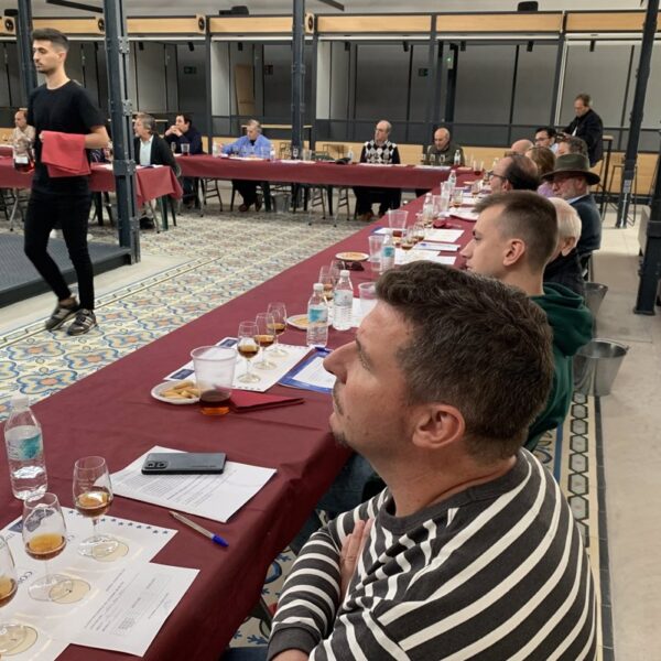 Ganador del VI Concurso Nacional de Catadire de Brandy en ‘Tomelloso Sabor’: Valentín Sáez Hernández, galardonado con 500 euros.