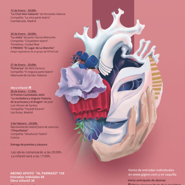 A la venta los abonos y entradas para el XVIII Certamen Nacional de Teatro Aficionado “Viaje al Parnaso”