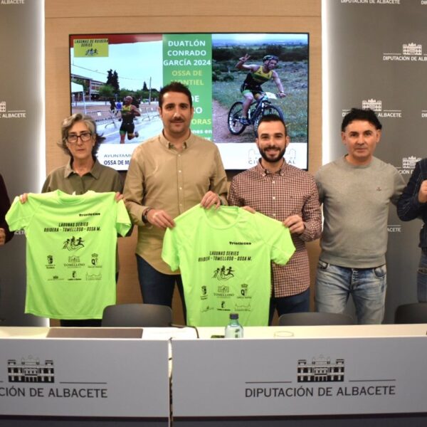 Preparativos en Ossa de Montiel para el II Duatlón ‘Conrado García’ con un desafío de 27 km el próximo 28 de enero.