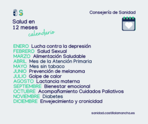 Programa «Salud en 12 meses» en Castilla-La Mancha: promoción y prevención de la salud.