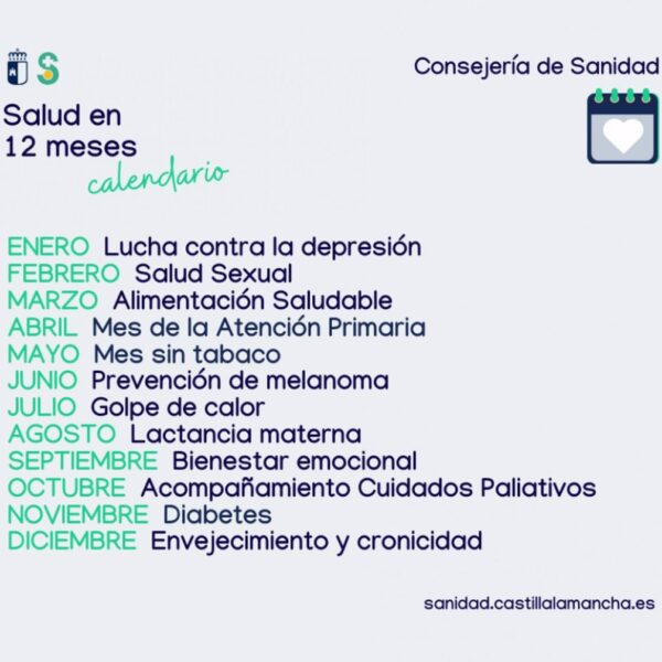: «Un año de salud: La propuesta de Castilla-La Mancha para promover la prevención y la salud»