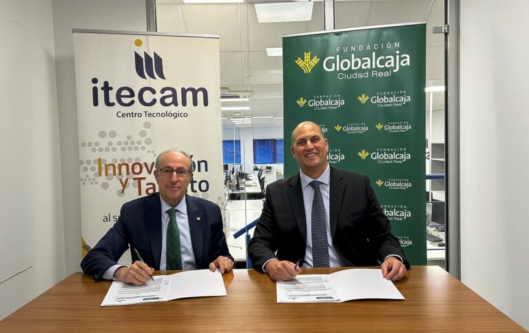 Globalcaja Ciudad Real y Itecam se unen para colaborar en el VII Encuentro Industrial B2B mediante un convenio de colaboración