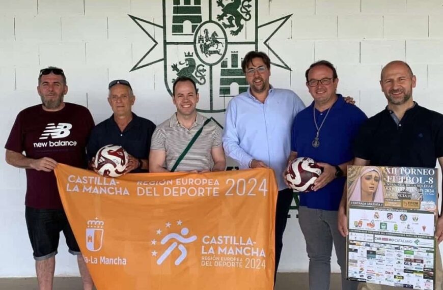El XII Torneo de Fútbol-8 Nuestra Señora de la Soledad promete emoción y talento jóven en Herencia