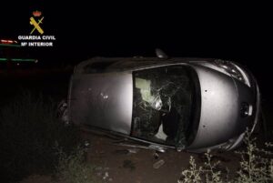 Investigan a un conductor por posible delito en su implicación en un accidente en Argamasilla de Alba