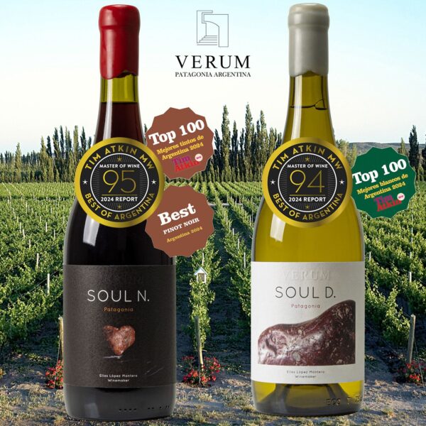 Verum Patagonia destaca con dos de sus vinos entre los 100 mejores de Argentina