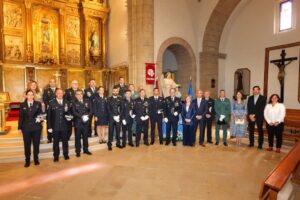 Homenaje a la Policía Local de Argamasilla de Alba en la festividad de los Santos Ángeles Custodios