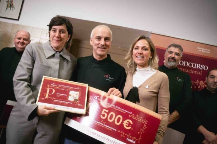 Íñigo Tizón, de Bar Gran Sol-Hondarribia, se proclama Chef Medieval 2024 en Sigüenza con 'Sarandonga'