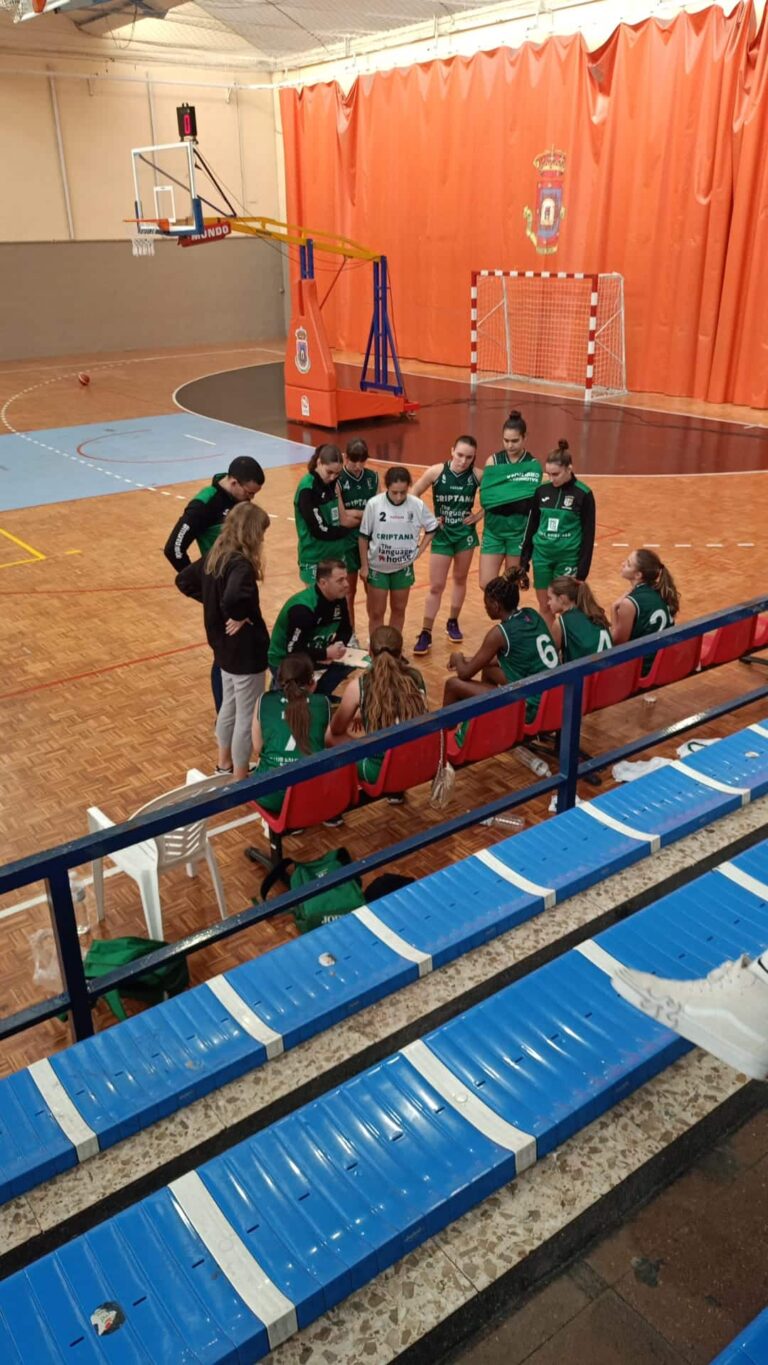 Brillante victoria del Movialsa Baloncesto Criptana tras superar mal inicio y lograr primer triunfo