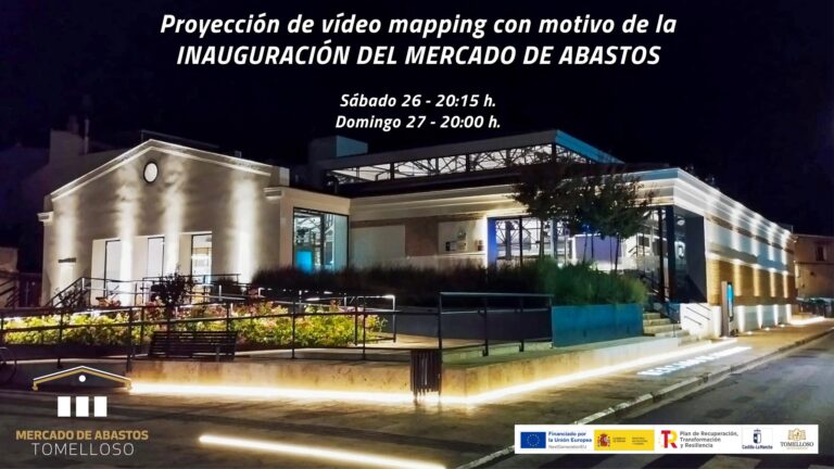Proyección de Vídeo en la Fachada del Mercado de Abastos Este Fin de Semana