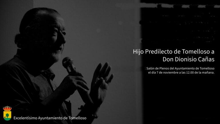 Transmisión en Vivo del Acto Institucional de Entrega del Título de Hijo Predilecto de la Ciudad al Poeta Dionisio Cañ, Anuncia el Ayuntamiento