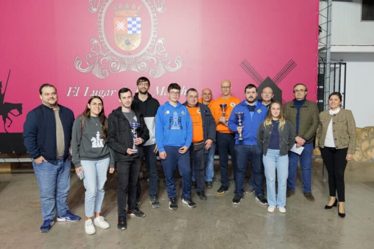 Campeonato Ajedrez Equipos Ciudad Real 2024-2025 concluye en Argamasilla de Alba con éxito y emoción