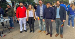 Celebración del Día Nacional de Rumania en el vibrante barrio de Maternidad por la comunidad rumana de Tomelloso