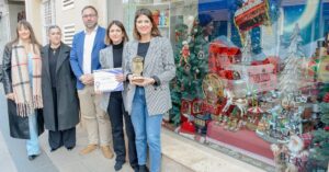 El Alcalde Javier Navarro y Concejalas Rocío Valentín y Elena Villahermosa Entregan Premios en Ciudad