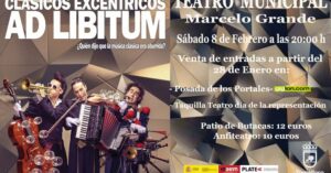 Revive el Encanto de la Música Clásica con ‘Clásicos Excéntricos Ad Libitum’ este 8 de Febrero en el Teatro Municipal – Entradas Disponibles en Cultura Tomell