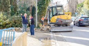 Arrancan las Reparaciones Planificadas en el Paseo San Isidro como Parte del Plan de Obras Municipales 2025 del Departamento de Urbanismo