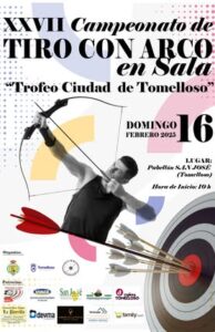 El Club de Tiro Tomiarco y el Área de Deporte del Ayuntamiento Organizan el XXVII Campeonato de Tiro con Arco en Sala ‘Trofeo Ciudad de Tomelloso’