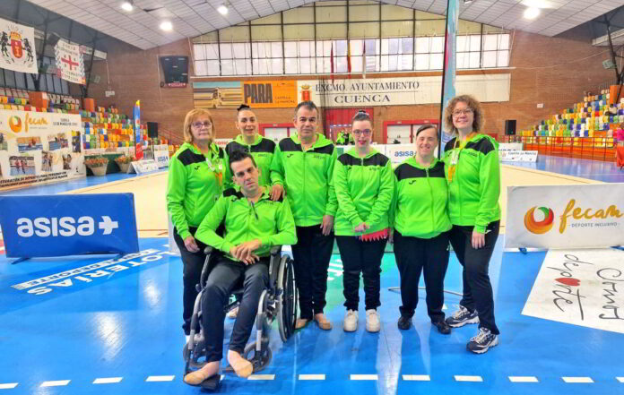 El Club Fuente Agria triunfa con cuatro medallas en el Campeonato Regional de Gimnasia Rítmica Adaptada 9