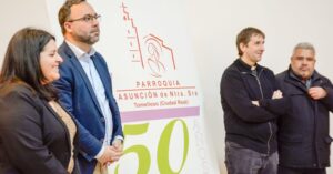 Inés Losa elogia los esfuerzos de la parroquia en su extraordinaria agenda para conmemorar ‘una historia que se cuenta’ durante el último año y medio