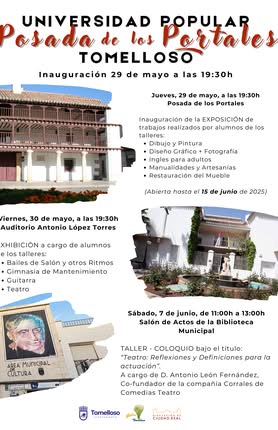 Inauguración de la Exposición Anual 2024-25: Celebrando los Logros Creativos en los Talleres de la Universidad Popular