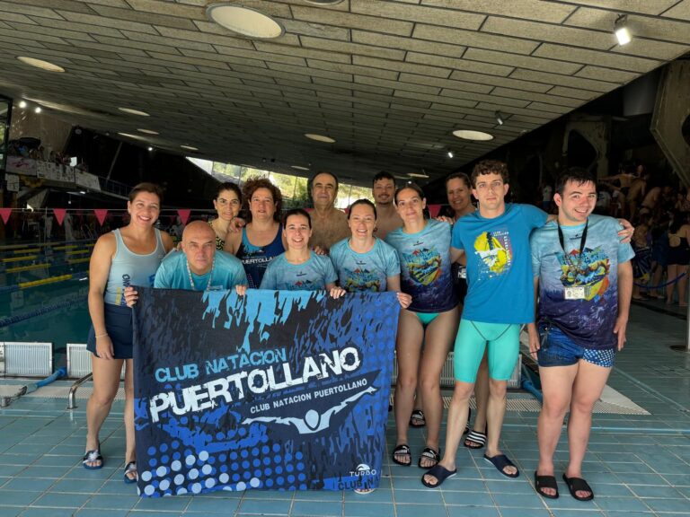 Nadadores del Club Natación Puertollano Compiten en la Quinta Jornada de la Liga Territorial Máster en Tomelloso.