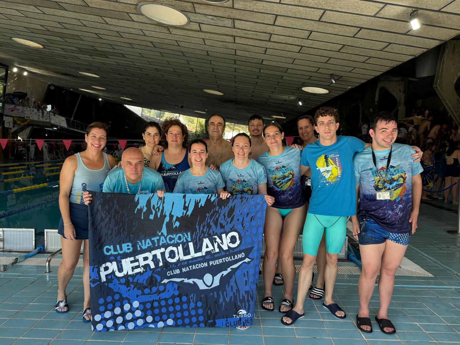 Nadadores del Club Natación Puertollano Compiten en la Quinta Jornada de la Liga Territorial Máster en Tomelloso.
