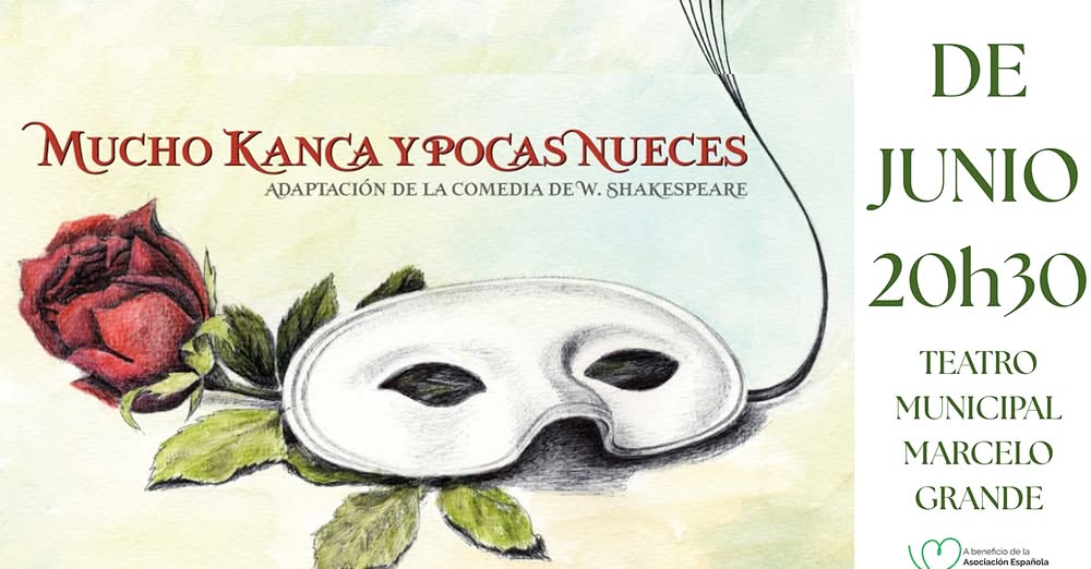 Adaptación Benefíca de ‘Mucho Ruido y Pocas Nueces’ por Estudiantes del Colegio Santo Tomás La Milagrosa para Ayudar a la AEC